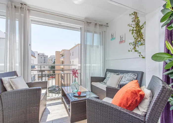 Sand1-apartamento En La Playa, Centrico, Parking Y Clima